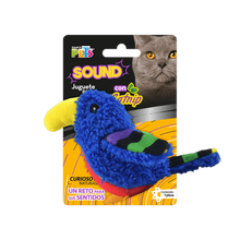 Cargar imagen en el visor de la galería, Aves de Peluche con Catnip y Sonido