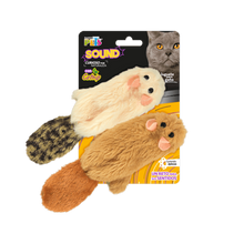 Cargar imagen en el visor de la galería, Roedores de Peluche con Catnip