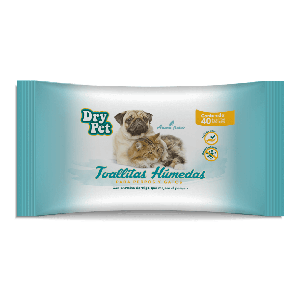 Toallitas Limpiadoras para Mascotas