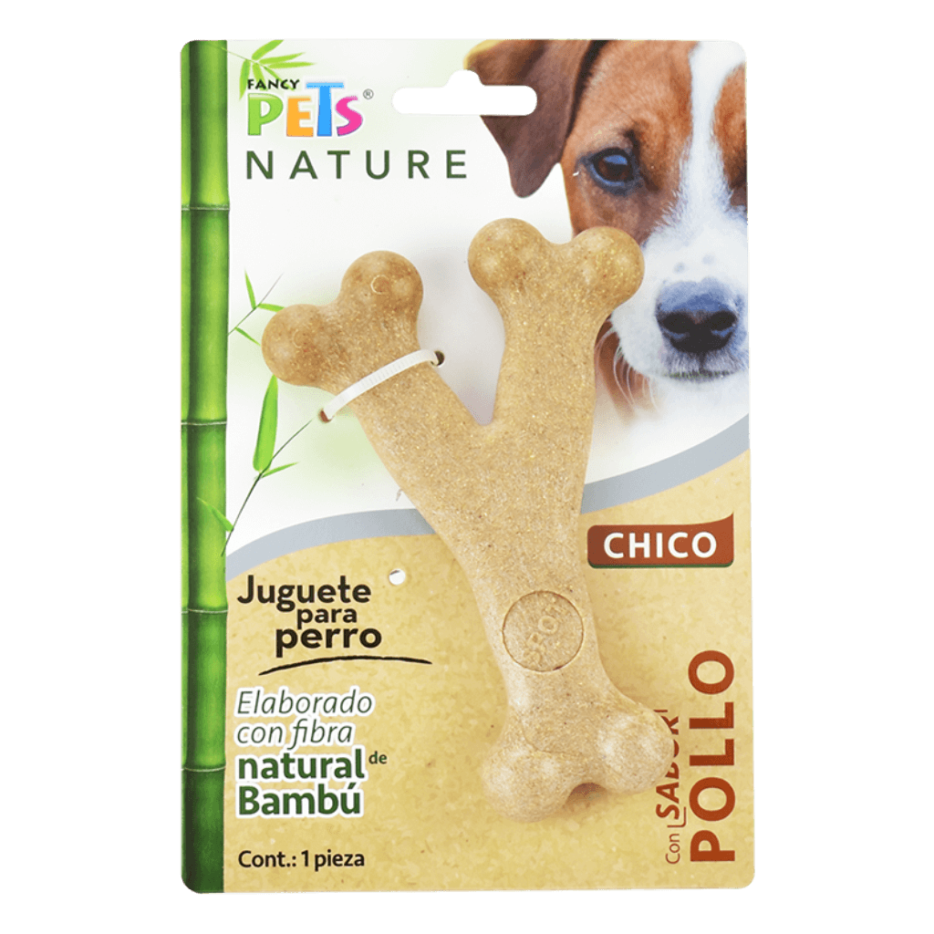 Juguete de Fibra Natural de Bambú Sabor Pollo