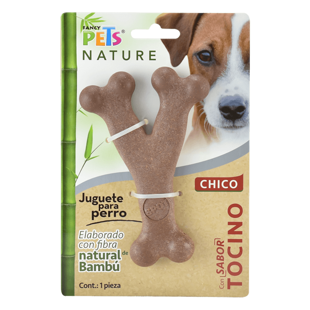 Juguete de Fibra Natural de Bambú Sabor Tocino