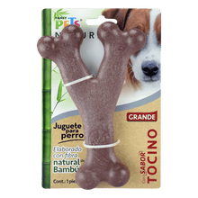 Cargar imagen en el visor de la galería, Juguete de Fibra Natural de Bambú Sabor Tocino
