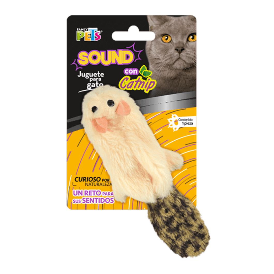 Roedores de Peluche con Catnip