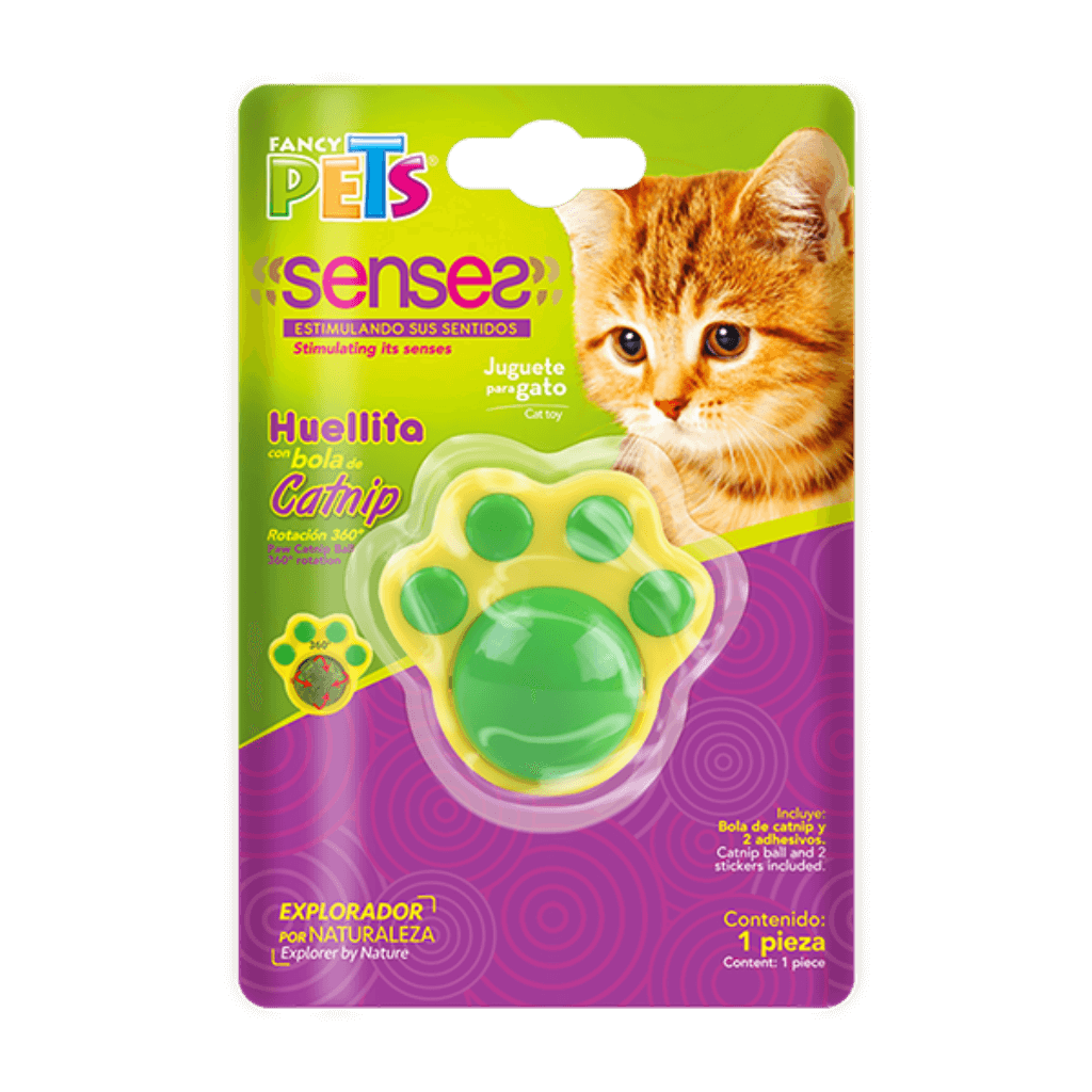 Huellita con Catnip